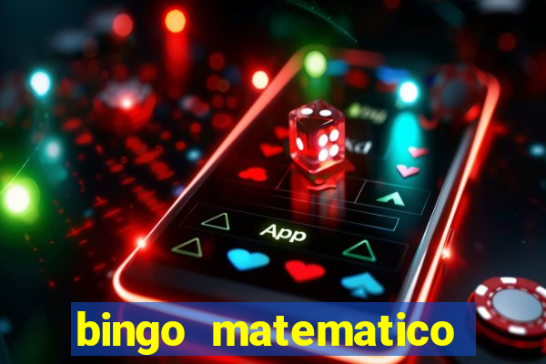 bingo matematico para ensino medio